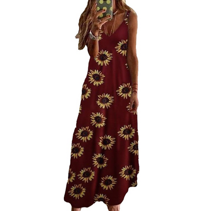 Flowy Vacation Maxi Dress