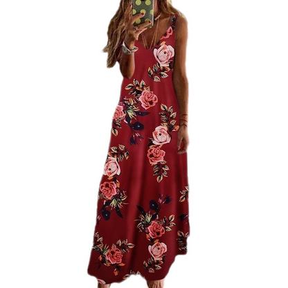 Flowy Vacation Maxi Dress