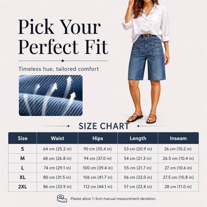⌛Limited-time offer-Women's Classic Straight-Leg Denim Crop Pants