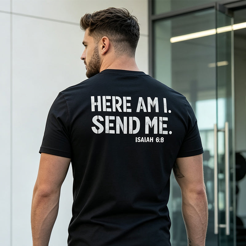 Men's Casual Slogan Print T-Shirt