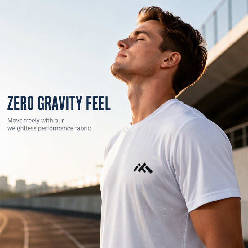 Men's Breathable Short Sleeve Athletic T-Shirt