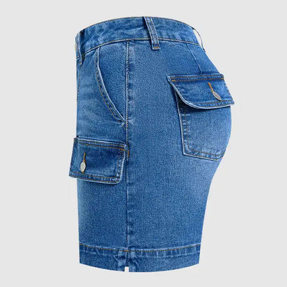 Seasonal Style 🌸 Women’s casual stretch denim shorts