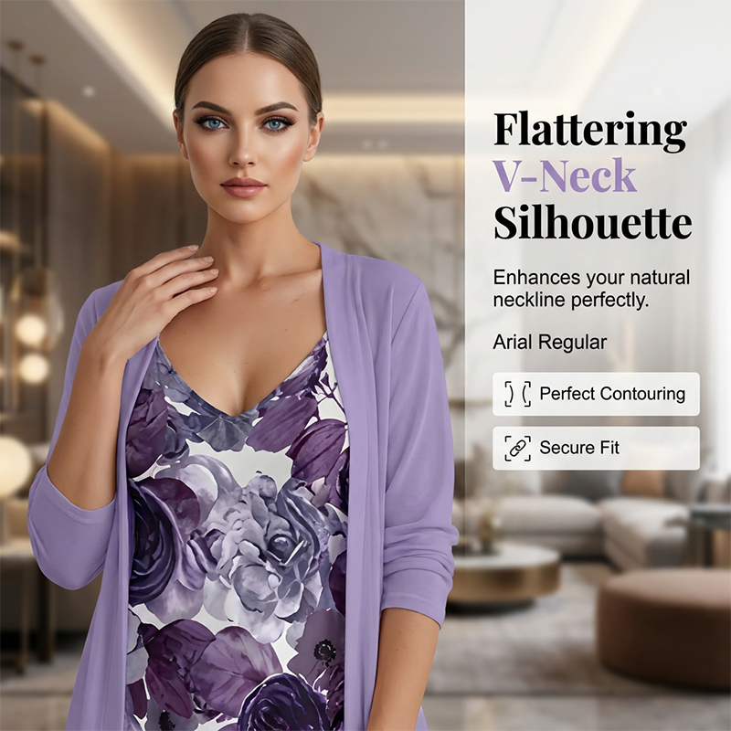 🌸Women's Flowy Printed Dress with Cover-Up Set – Your Perfect Holiday Outfit✨