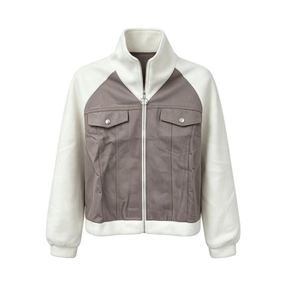 🎁New Arrivals 55% OFF💥Women's Creative Denim Splicing Jacket 🧥 – Edgy Streetwear for Daily Cool Looks