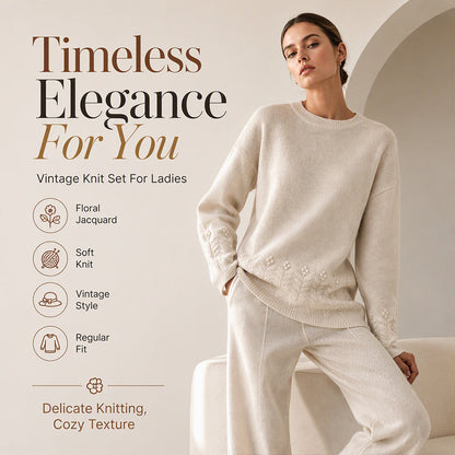 ✨Hot Sale 50% OFF🌺Women's Crew Neck Cable Knit Sweater