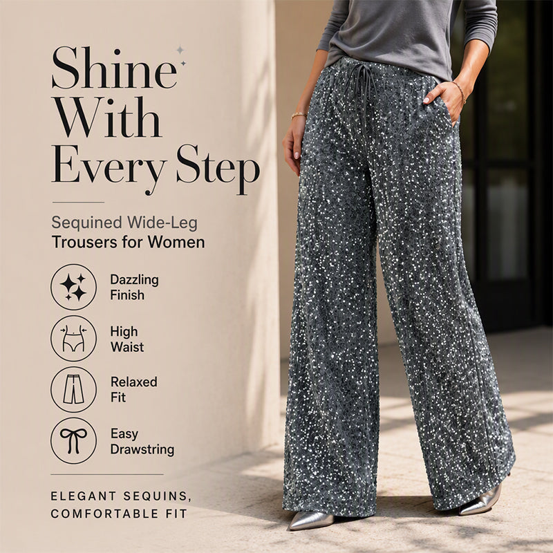 ✨Women's Elastic Waist Straight-Leg Pants