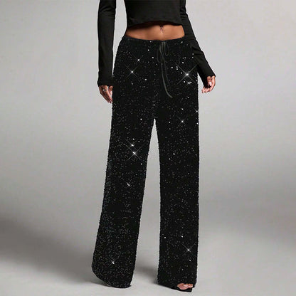 ✨Women's Elastic Waist Straight-Leg Pants