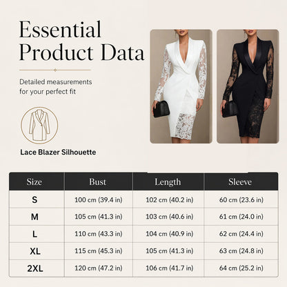 Women's Elegant V-Neck Lace Sleeve Bodycon Dress