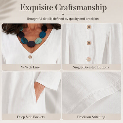 👗✨New Arrivals: 50% Off-Women’s Casual V-Neck Dress with Pockets