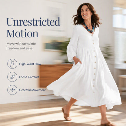 👗✨New Arrivals: 50% Off-Women’s Casual V-Neck Dress with Pockets