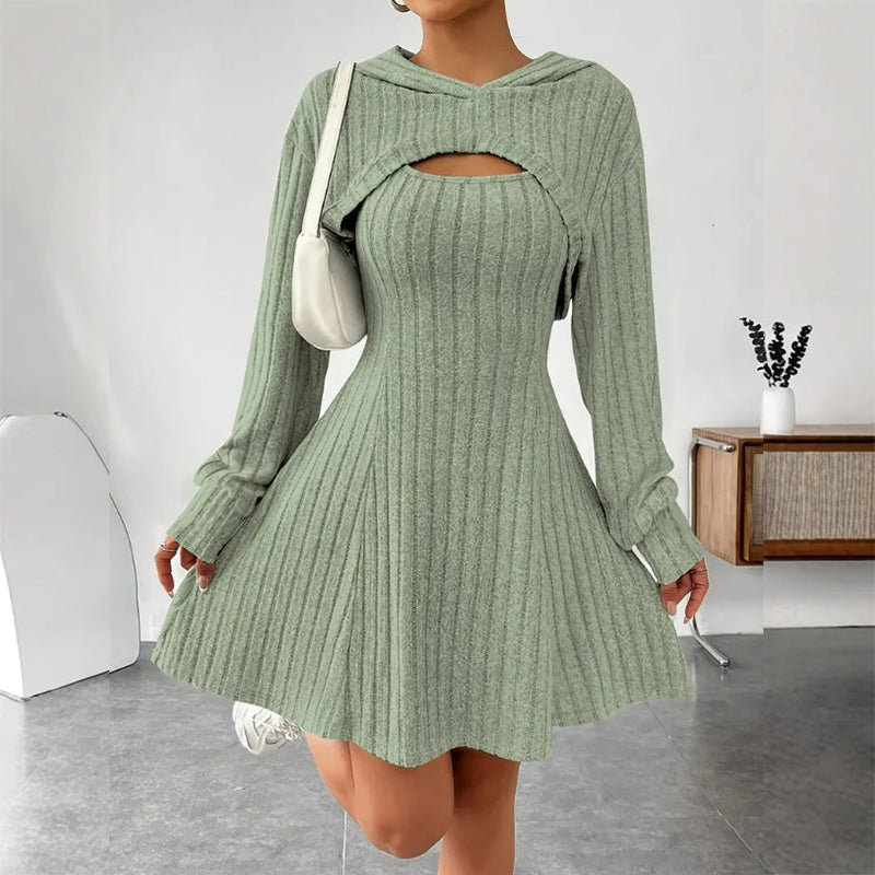 ✨ Women's Ribbed Knit Two-Piece Set – Chic Matching Outfit For Effortless Everyday Style 🤍