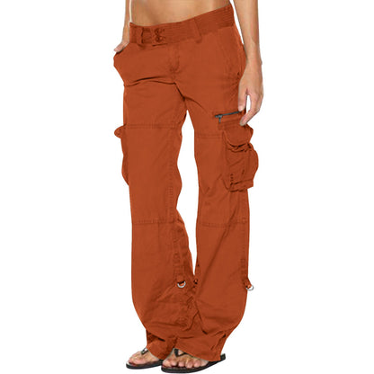 ⏰🍂Autumn Early Bird Sale-Women's Vintage Wide Leg Cargo Pants