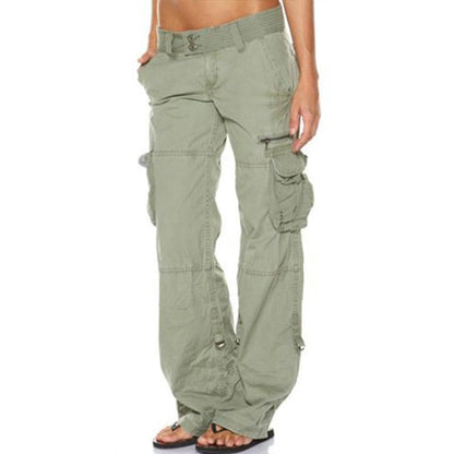⏰🍂Autumn Early Bird Sale-Women's Vintage Wide Leg Cargo Pants