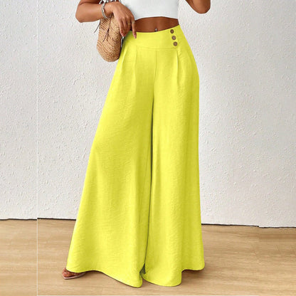 👖 Women's Loose Flowy Wide-Leg Pants– Relaxed Fit Everyday Pants For Effortless Comfort & Style 🤍