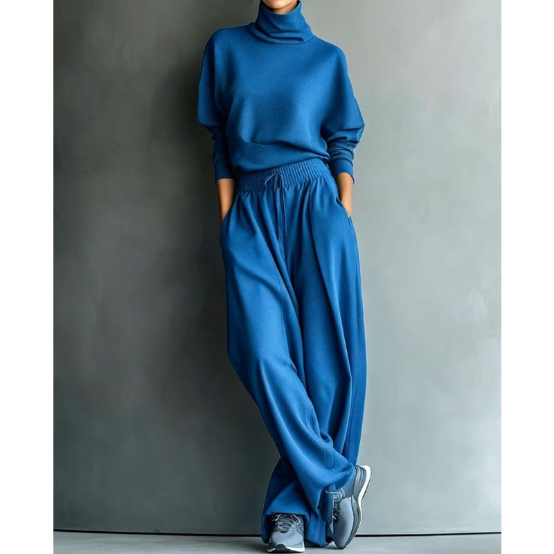 🍂Women Casual Two-Piece Pants Set – Chic Wide-Leg Two-Piece Outfit For Cosy Everyday Style🤍