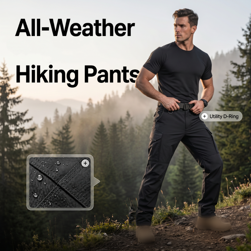💖50% OFF💖Men's Outdoor Warm Multi-Pocket Hiking Pants