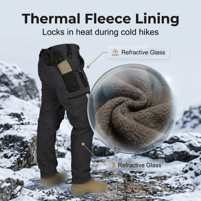 💖50% OFF💖Men's Outdoor Warm Multi-Pocket Hiking Pants