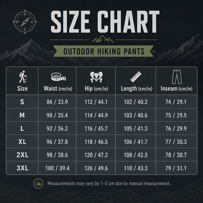 💖50% OFF💖Men's Outdoor Warm Multi-Pocket Hiking Pants