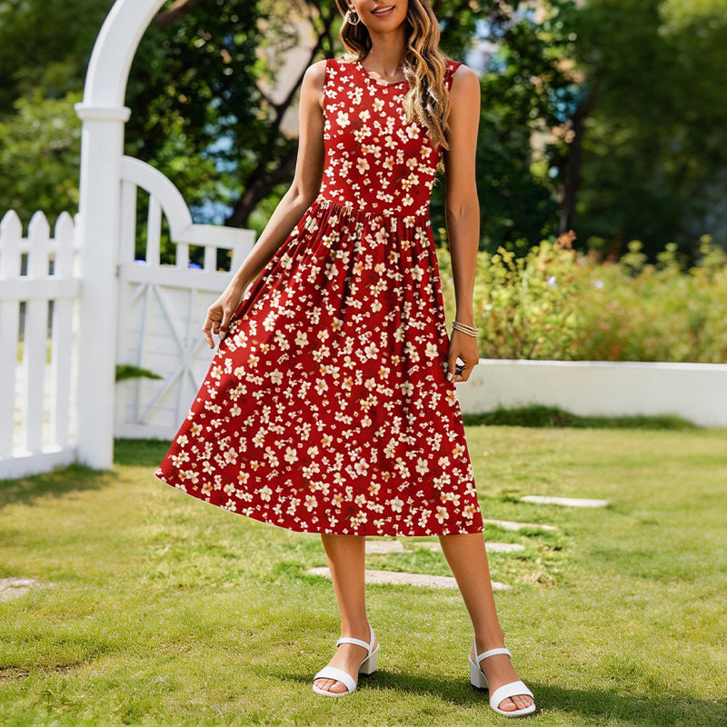 Women's Elegant Sleeveless Maxi Dress