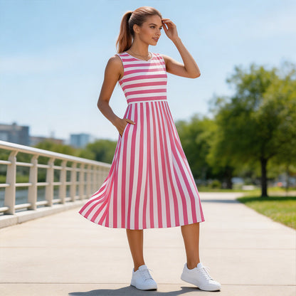 Women's Elegant Sleeveless Maxi Dress