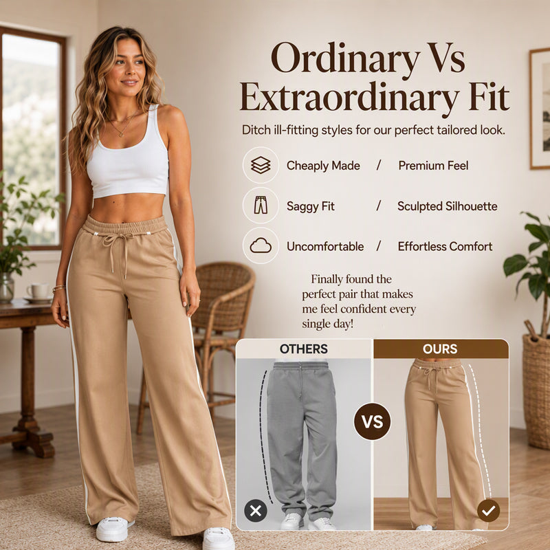 🌸 50% OFF NOW!Women's High Waisted Straight Leg Pants – The Trousers That Flatter Every Look