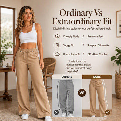 🌸 50% OFF NOW!Women's High Waisted Straight Leg Pants – The Trousers That Flatter Every Look