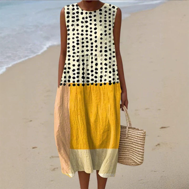 ✨New Arrivals & Special Offers-Women's Sleeveless Linen Dress