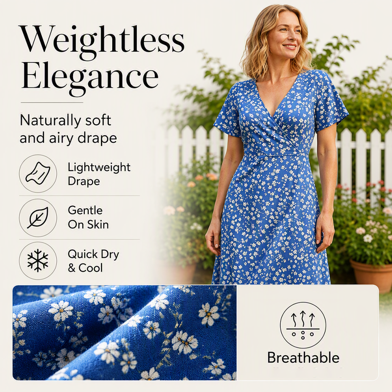 New Arrivals🛍️Women's Summer Floral V-Neck Dress