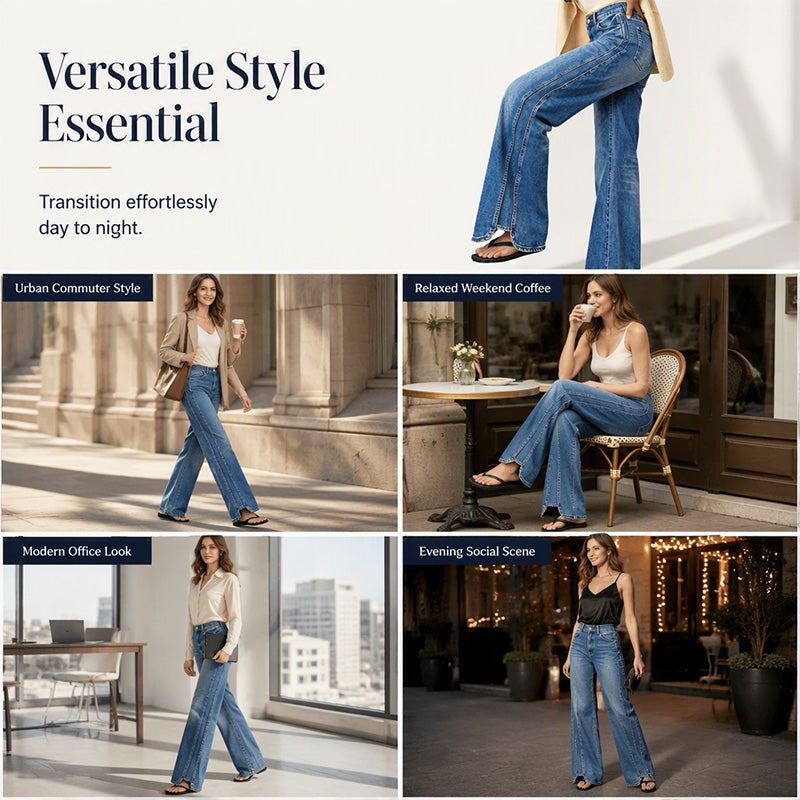 👖Women's High Waisted Wide Leg Jeans