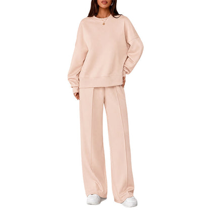 🍁New Fall Collection-Women's Two-Piece Long Sleeve Casual Sweatsuit Set