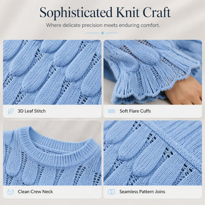 🍁New Fall Collection-Women's Hollow Out Slouchy Knit Sweater