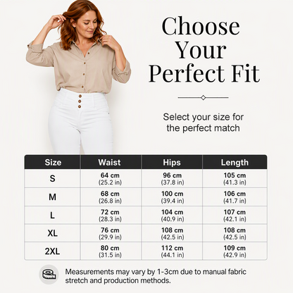 ✨ Women’s Stretch High-Waist Skinny Pants – Flattering Fit & Everyday Comfort