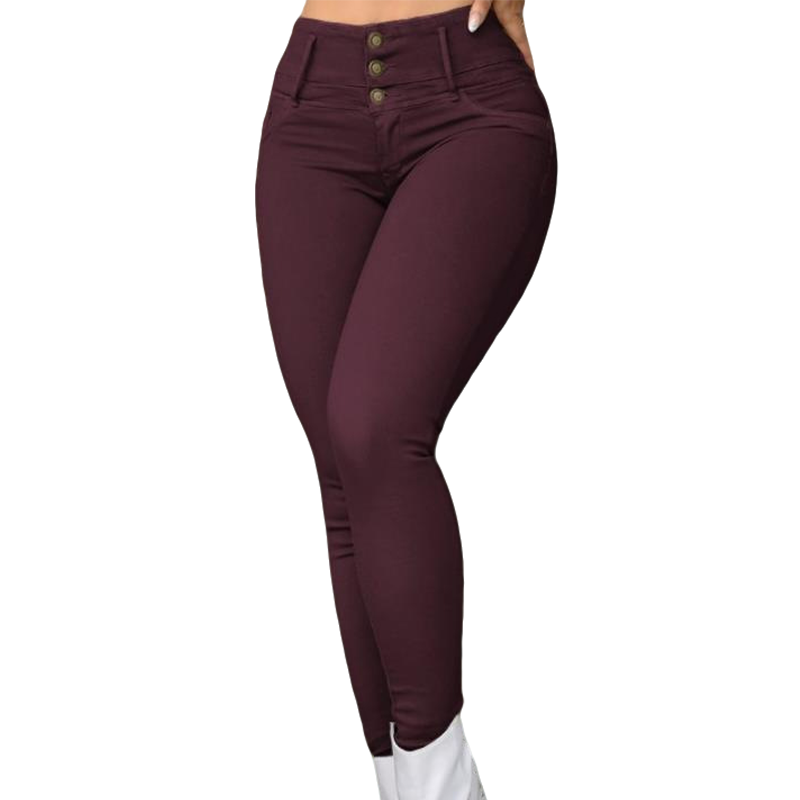 ✨ Women’s Stretch High-Waist Skinny Pants – Flattering Fit & Everyday Comfort