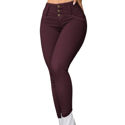 ✨ Women’s Stretch High-Waist Skinny Pants – Flattering Fit & Everyday Comfort