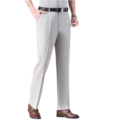 👖 LIMITED-TIME 50% OFF! ✨ Men's Ice Silk Casual Trousers