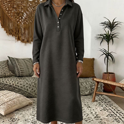 Hot Sale 56% OFF💖Women's Long Sleeve Knit Sweatshirt Dress