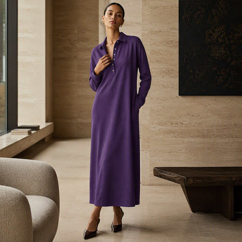 Hot Sale 56% OFF💖Women's Long Sleeve Knit Sweatshirt Dress