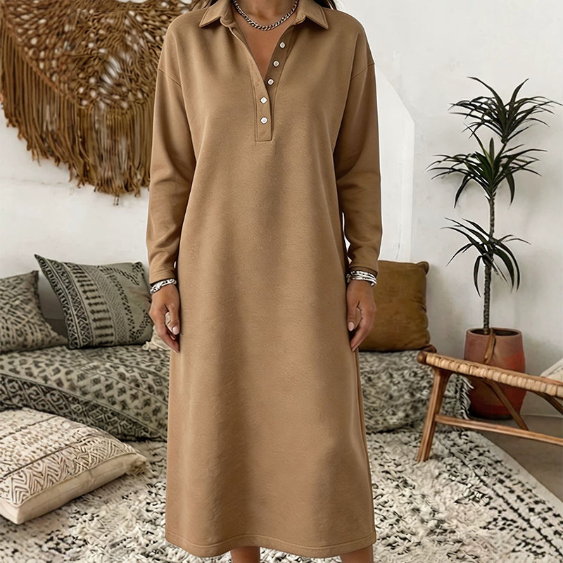 Hot Sale 56% OFF💖Women's Long Sleeve Knit Sweatshirt Dress