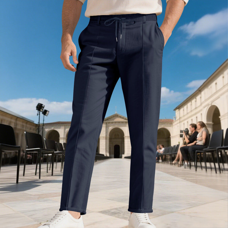 👖 SMART LOOK. RELAXED FEEL. | Men's Drawstring Trousers -50%