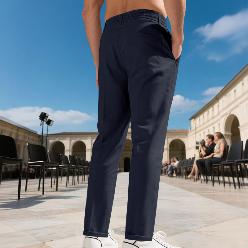 👖 SMART LOOK. RELAXED FEEL. | Men's Drawstring Trousers -50%
