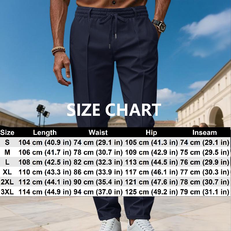 👖 SMART LOOK. RELAXED FEEL. | Men's Drawstring Trousers -50%