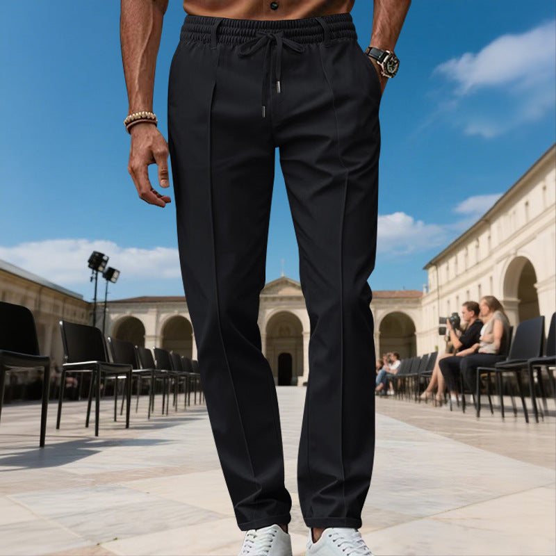 👖 SMART LOOK. RELAXED FEEL. | Men's Drawstring Trousers -50%