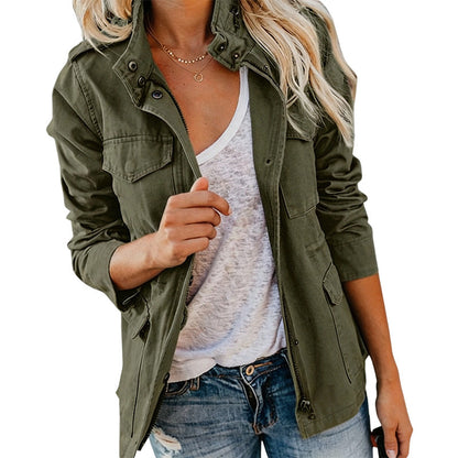 👖 LIMITED-TIME 50% OFF! ✨ Women's Utility Jacket with Pockets