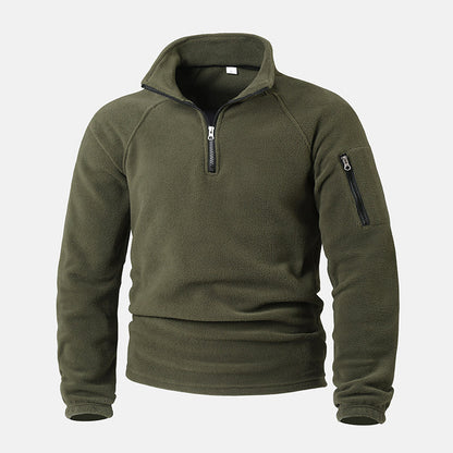 Men's Half Zip Polar Fleece Pullover