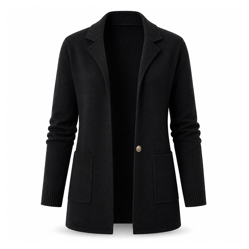 🏆Bestseller 🧥 Knit Lapel Cardigan – Timeless Silhouette & Effortless Elegance for Every Look