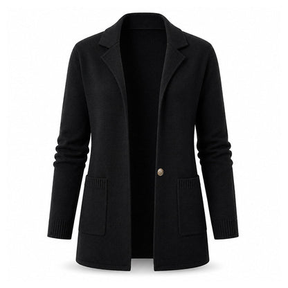 🏆Bestseller 🧥 Knit Lapel Cardigan – Timeless Silhouette & Effortless Elegance for Every Look