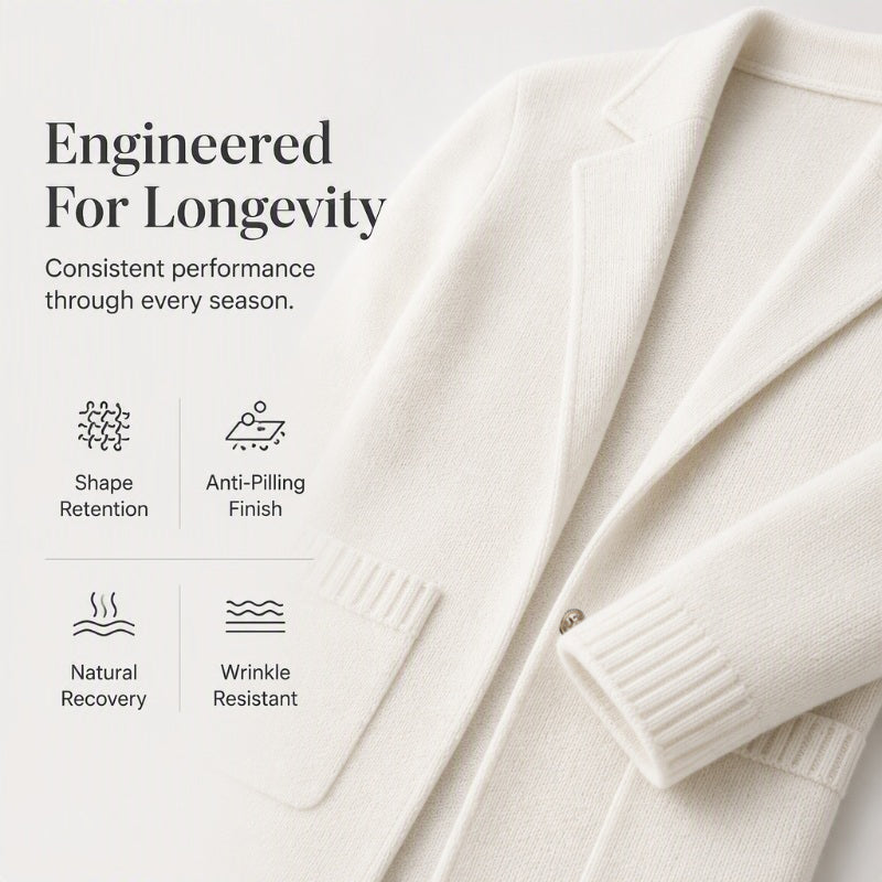 🏆Bestseller 🧥 Knit Lapel Cardigan – Timeless Silhouette & Effortless Elegance for Every Look
