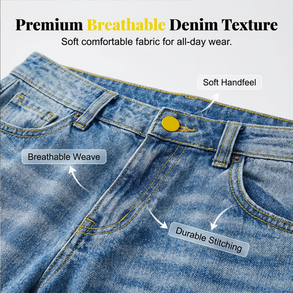 📢50% OFF !! ⏰Women’s Casual Loose Fit Straight Leg Jeans