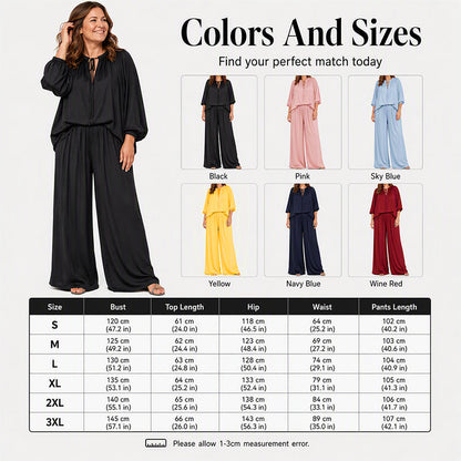 👚 Women's Casual Loose Top & Trousers Set – Effortless Autumn Comfort & Style