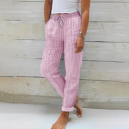 🍂 Women's Cotton Linen Loose Pants – Relaxed Comfort & Effortless Autumn Style